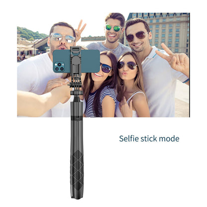 Selfie Stick Bluetooth Techsuit L16, Univerzalan, Crn