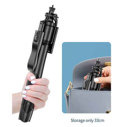 Selfie Stick Bluetooth Techsuit L16, Univerzalan, Crn