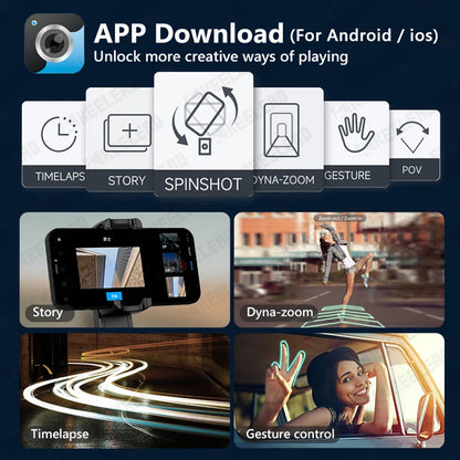 Selfie Stick Bluetooth Techsuit L18sMini, Univerzalan, Crn