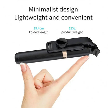 Selfie Stick Bluetooth Techsuit Q03, Univerzalan, Crn