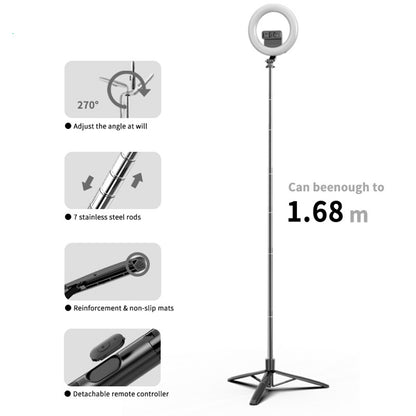Selfie Stick Bluetooth Techsuit Q05s, Univerzalan, Crn