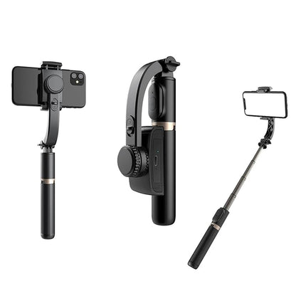 Selfie Stick Bluetooth Techsuit Q08, Univerzalan, Crn