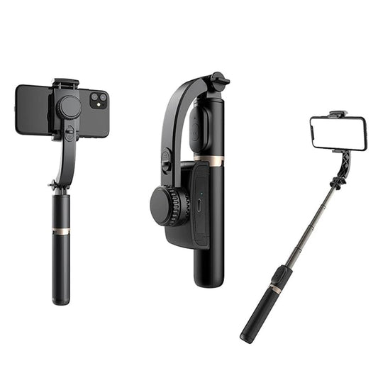 Selfie Stick Bluetooth Techsuit Q08, Univerzalan, Crn