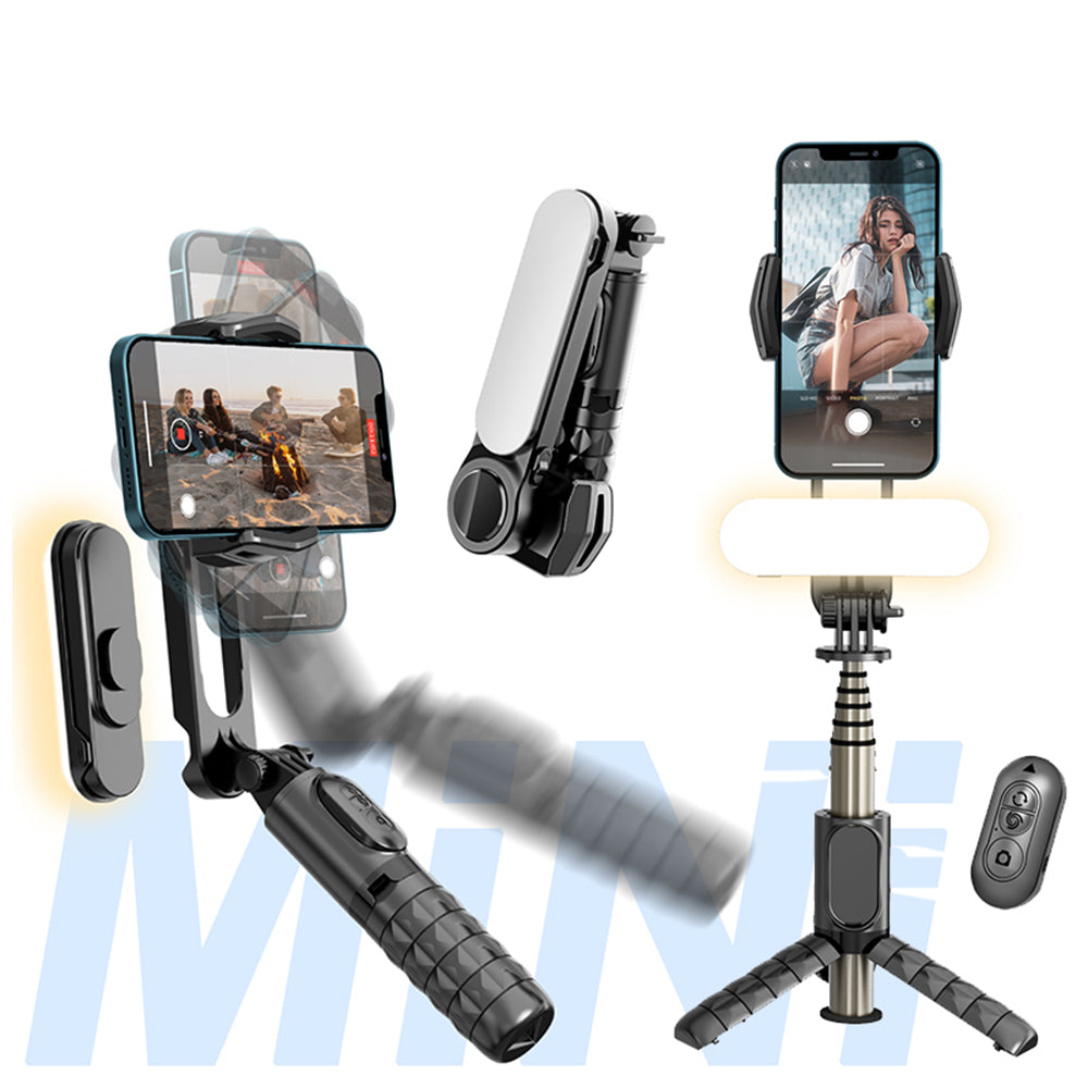 Selfie Stick Bluetooth Techsuit Q09, Univerzalan, Crn