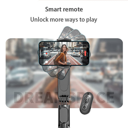 Selfie Stick Bluetooth Techsuit Q09, Univerzalan, Crn