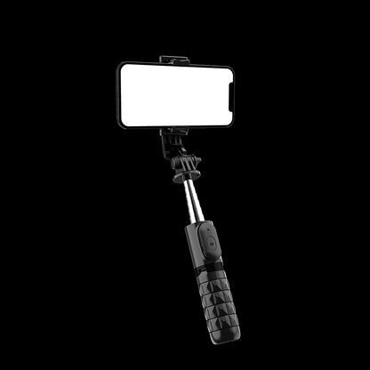 Selfie Stick Bluetooth Techsuit Q11, Univerzalan, Crn