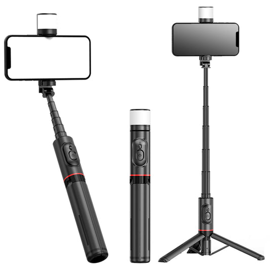 Selfie Stick Bluetooth Techsuit Q12S, Univerzalan, Crni