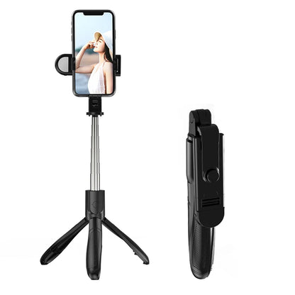 Selfie Stick Bluetooth Techsuit S01-S, Univerzalan, Crn