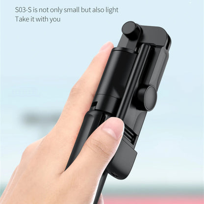 Selfie Stick Bluetooth Techsuit S03-S, Univerzalan, Crn