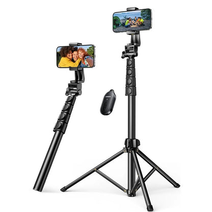 Selfie štap Bluetooth UGREEN LP680, Univerzalan, Crni