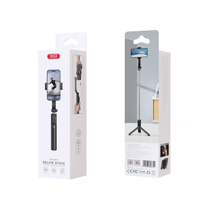 Selfie Stick Bluetooth XO Design SS13, Univerzalan, Crni
