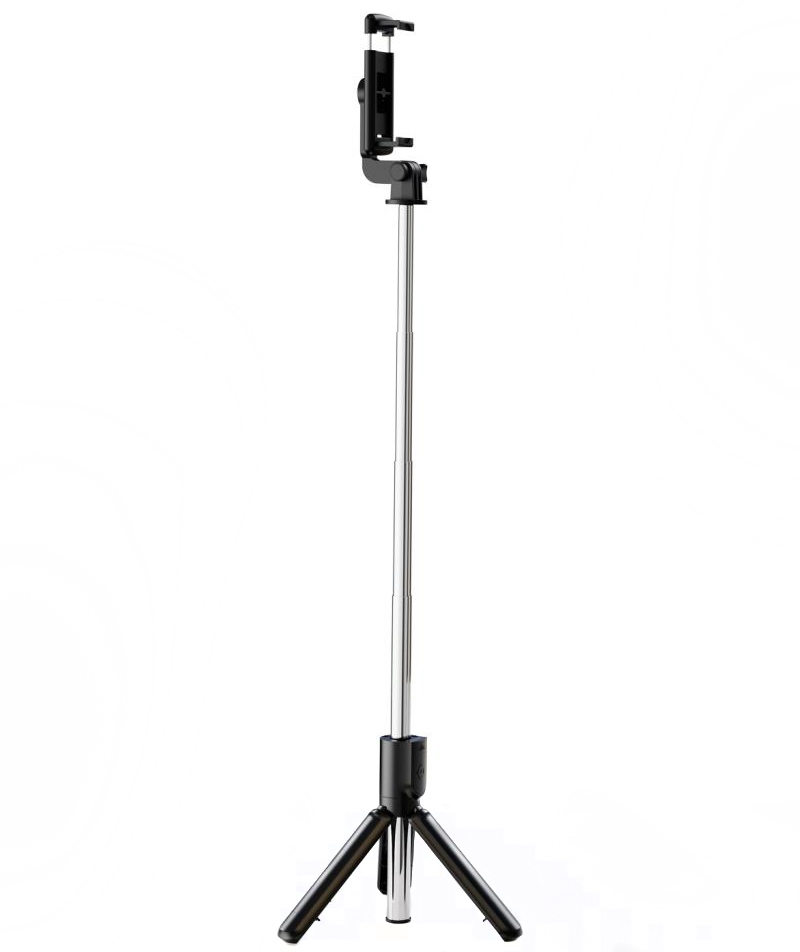 Selfie Stick Bluetooth XO Design SS09, Univerzalan, Crn
