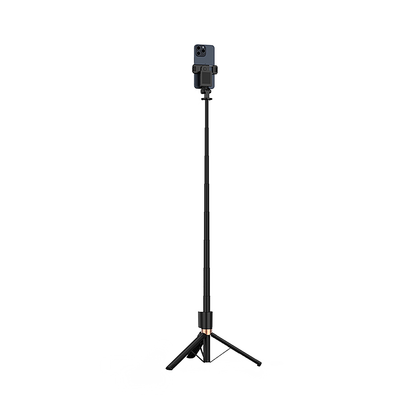 Selfie Stick Bluetooth XO Design SS23 Dual Lights, Univerzalan, Crni