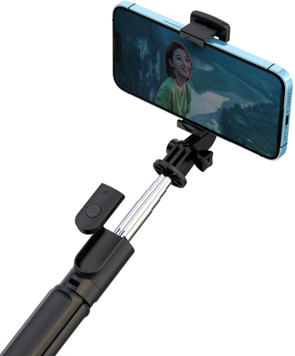 Selfie Stick Bluetooth XO Design SS09, Univerzalan, Crn