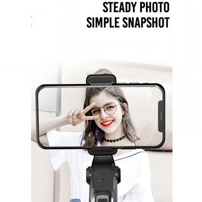 Selfie Stick Bluetooth XO Design SS08, Univerzalan, Crn