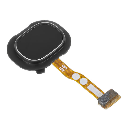 Senzor otiska prsta Samsung Galaxy M21 M215, s trakom, Crni