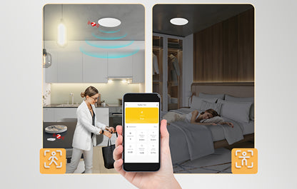 Senzor prisustva Moes ZSS-QY-HP, ZigBee
