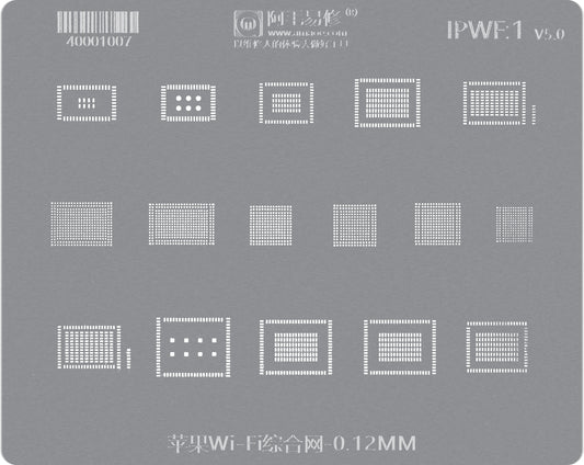 BGA šablon Amaoe za Apple iPhone seriju, Wifi IC