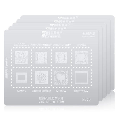 BGA Amaoe šablon za CPU MTK MU1-5