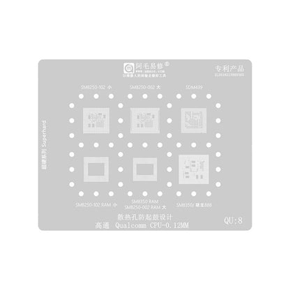 BGA šablon Amaoe za CPU Qualcomm QU1-8 Series