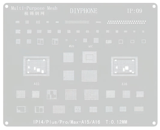 BGA DIYPhone mreža za Apple iPhone 14 seriju