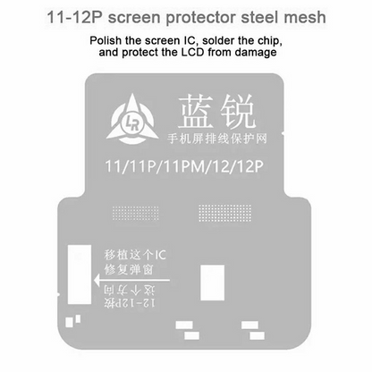 BGA Lanrui šablon za Apple iPhone 11 - 15 Series