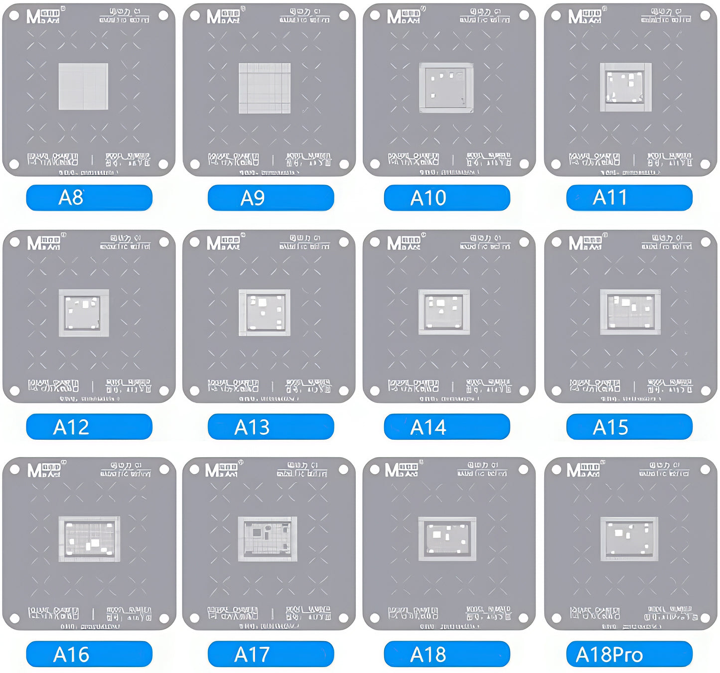 Sito BGA MaAnt za Apple iPhone 6 - 16 Pro Max, CPU