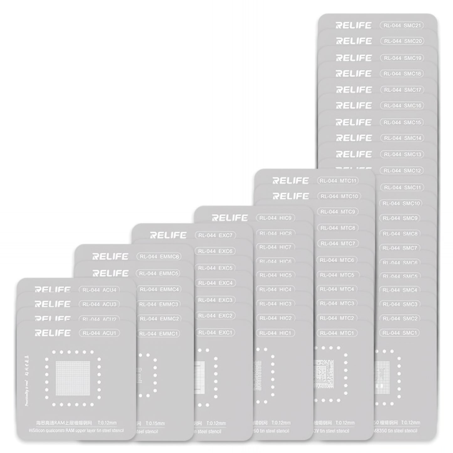 BGA šablon Relife RL-044 za Android CPU