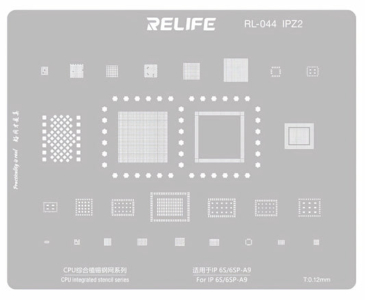 Sito BGA Relife RL-044 IPZ2 za Apple iPhone 6s / 6s Plus, CPU