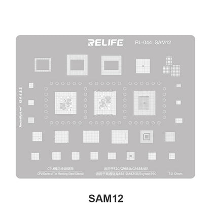 BGA šablon Relife RL-044 V2.0 za CPU Samsung Series