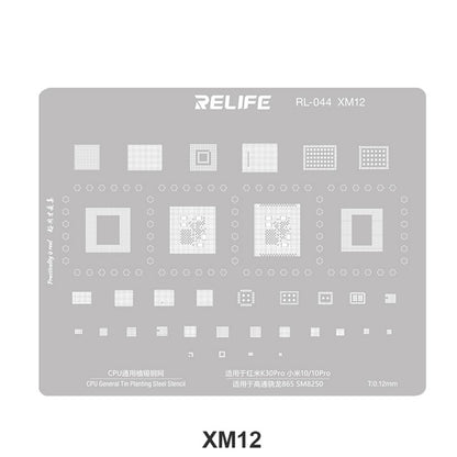 BGA šablon Relife RL-044 V2.0 za CPU Xiaomi serije