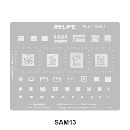 BGA šablon Relife RL-044 V2.0 za CPU Samsung Series