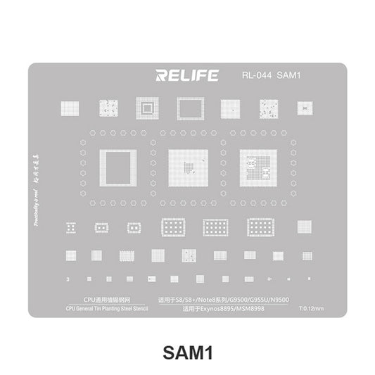 BGA šablon Relife RL-044 V2.0 za CPU Samsung Series