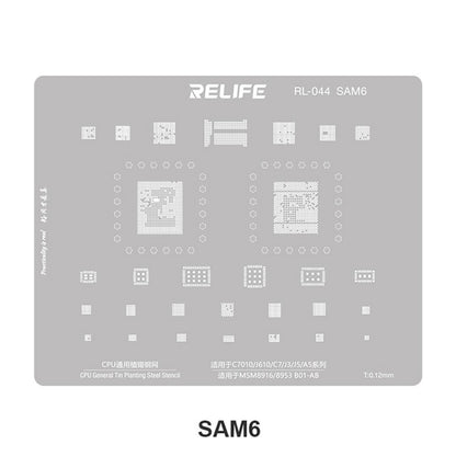 BGA šablon Relife RL-044 V2.0 za CPU Samsung Series