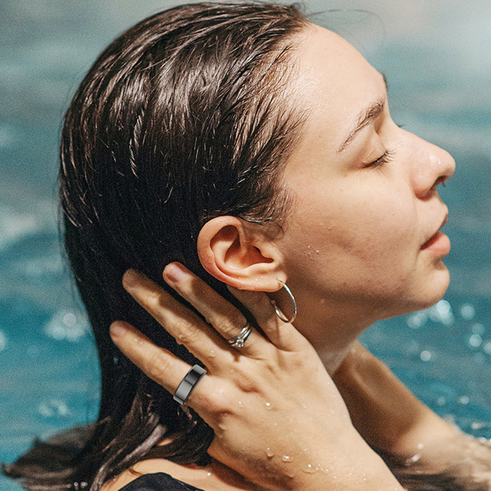 Smart Ring Techsuit R02, Veličina 11, Roze Zlato