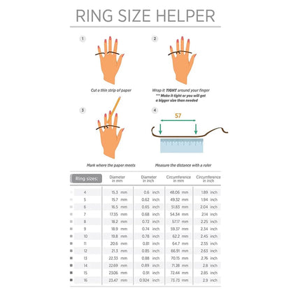 Smart Ring Techsuit R02, Veličina 11, Roze Zlato