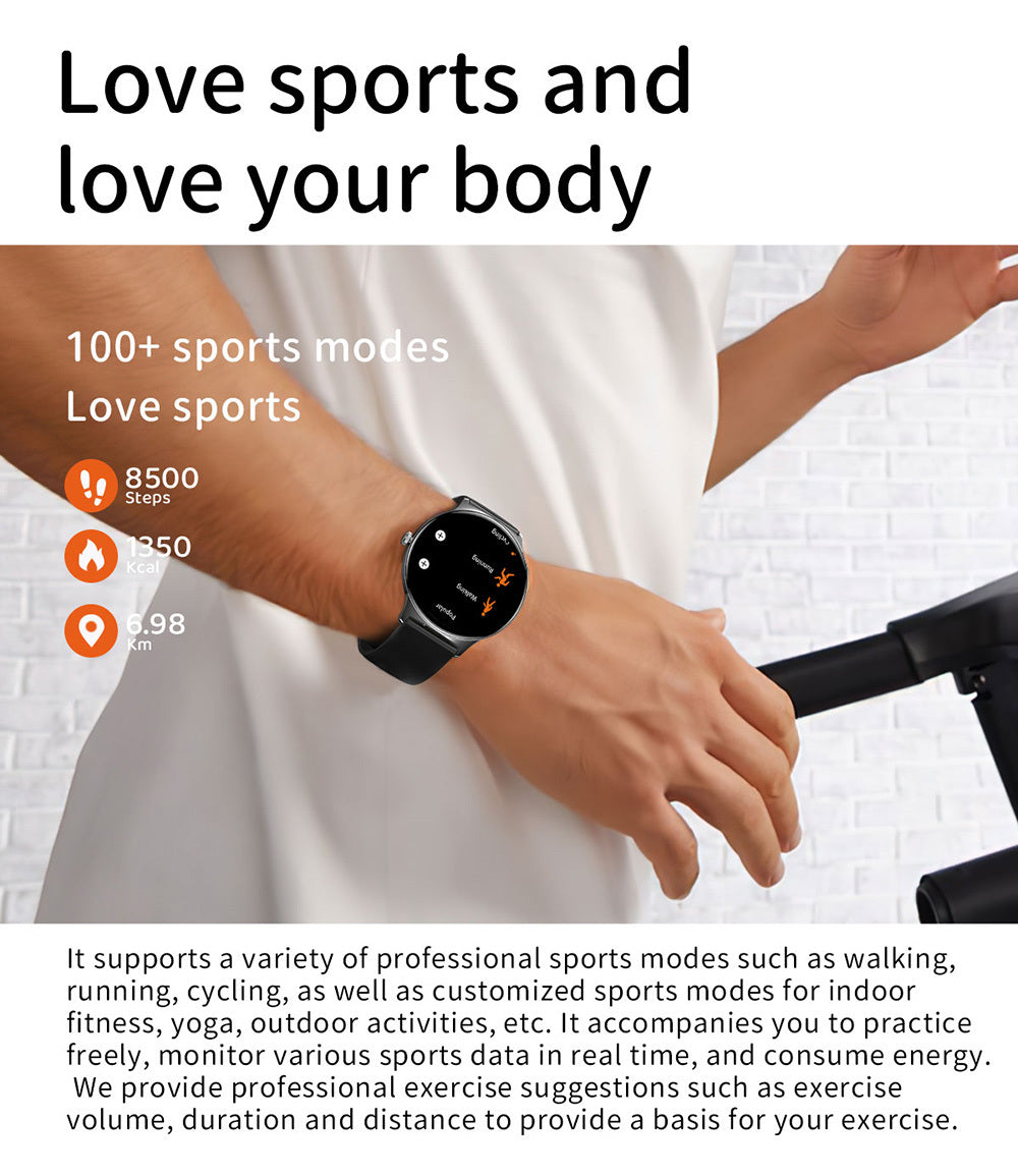 Smartwatch Blavec M01 Vesta Call, Crna