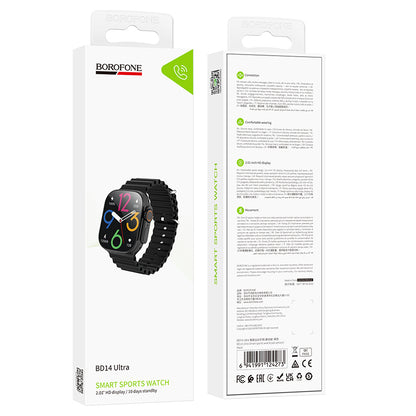 Smartwatch Borofone BD14 Ultra Call, Crni
