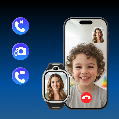 Smartwatch Forever Kids Boost KW-530 Call, Crna