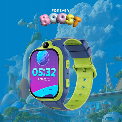 Smartwatch Forever Kids Boost KW-530 Call, Plava