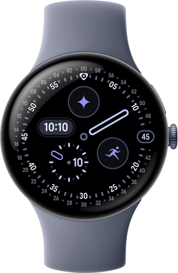 Pametni sat Google Pixel Watch 4, 45mm, Siva, Refabrikovan GA10850-EU