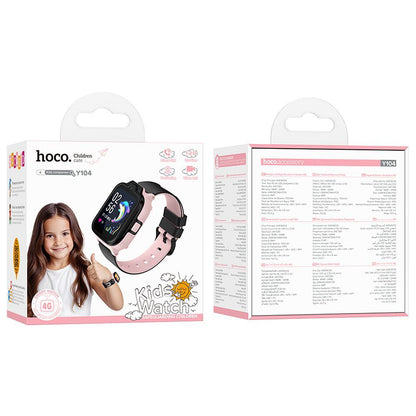Smartwatch HOCO Y104 Kids Call, Roze