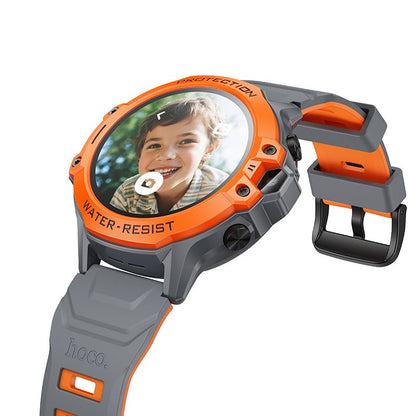 Smartwatch HOCO Y107 Kids Call, Narandžasti