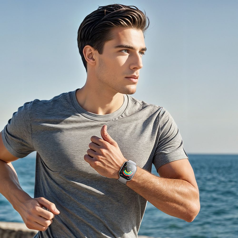 Smartwatch HOCO Y28 Call, Srebrni