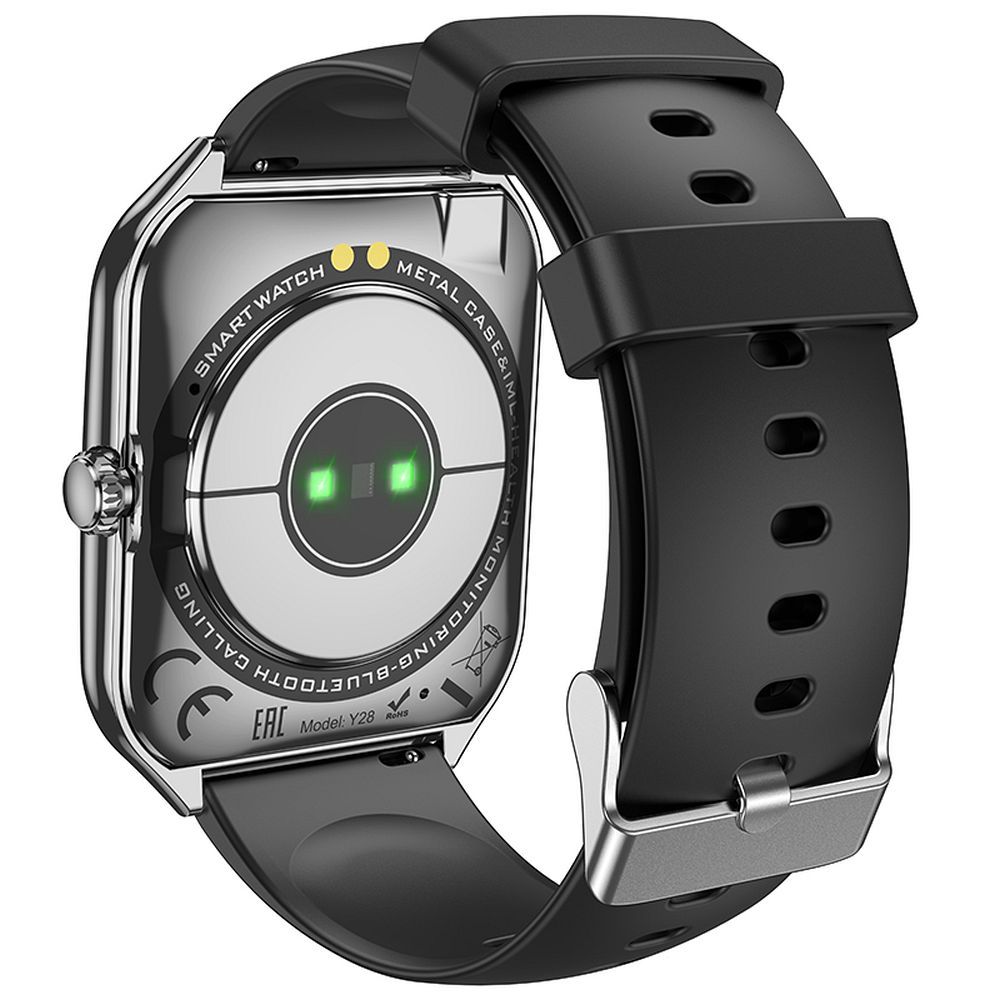 Smartwatch HOCO Y28 Call, Crni