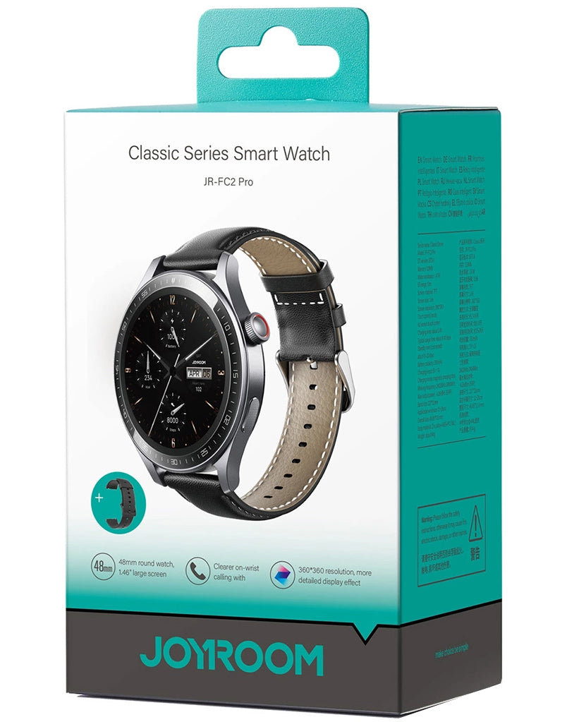 Smartwatch Joyroom JR-FC2 Pro Call, Sivi