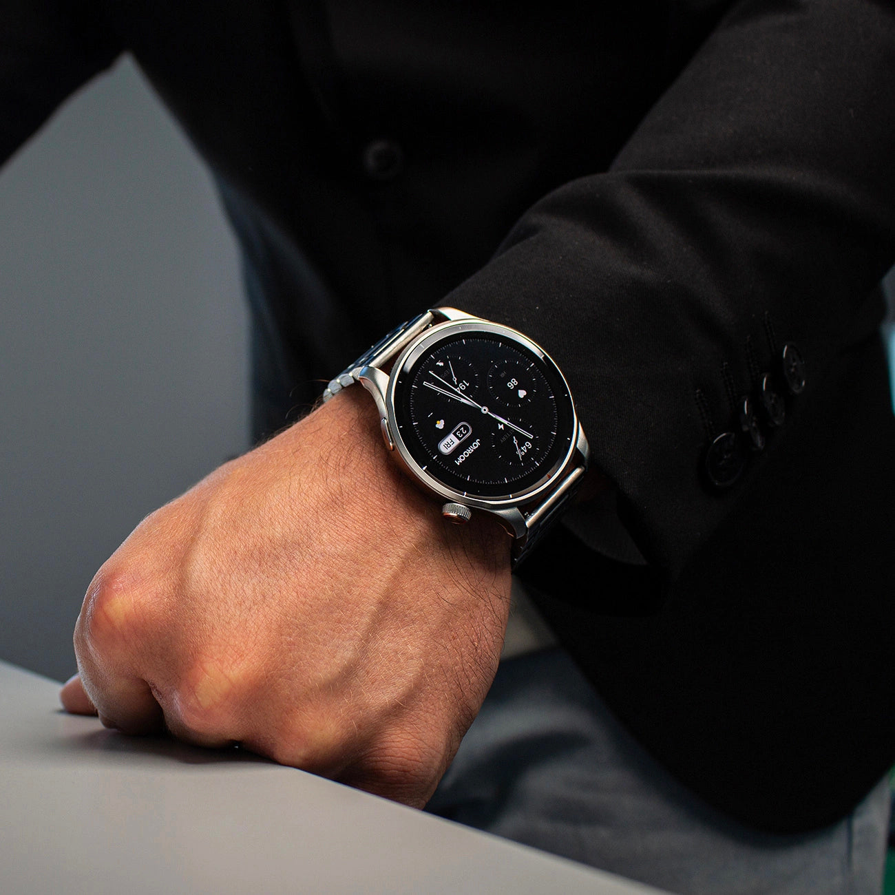Smartwatch Joyroom JR-FV1, Sivi