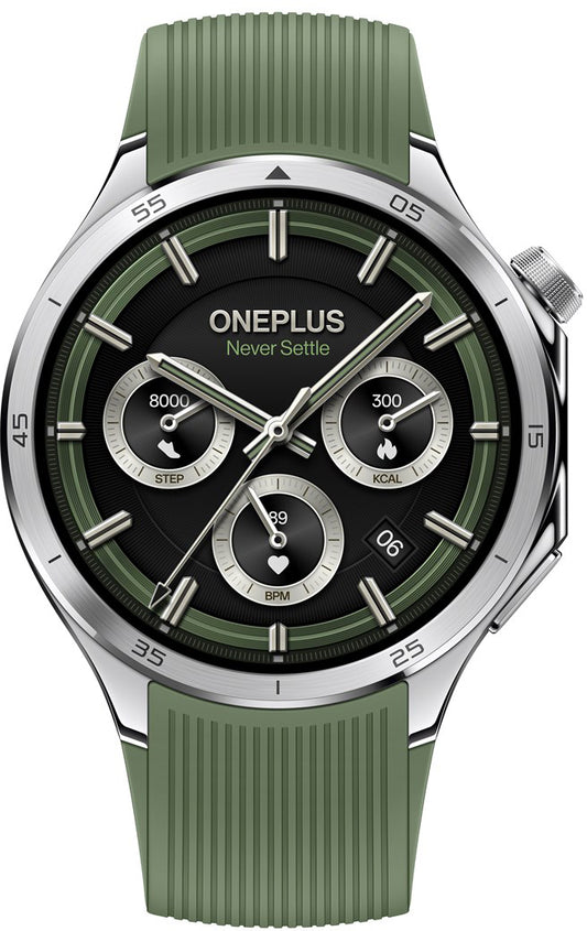 Pametni sat OnePlus Watch 3, 46mm, Zelena, Refabrikovan 5491100341