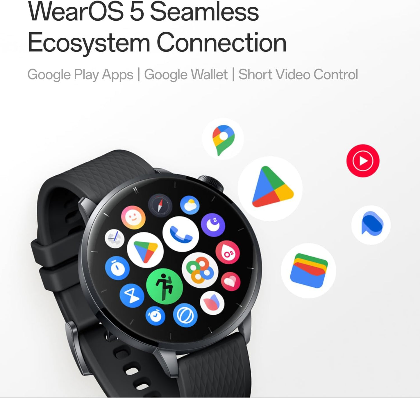 Pametni sat OnePlus Watch 3, 43mm, Crna 5491100421