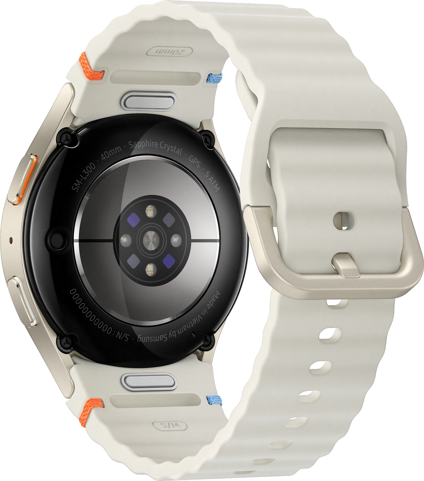 Samsung Galaxy Watch smartwatch Samsung Galaxy Watch7, 40mm, BT, Crem SM-L300NZEAEUE 
